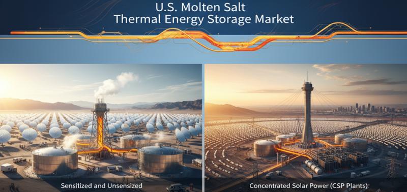 U.S. Molten Salt Thermal Energy Storage Market Size: Key Trends,