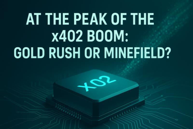 At the Peak of the x402 Boom: Gold Rush or Hidden Risk?