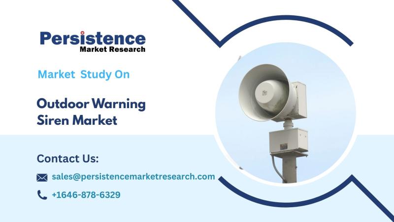 Outdoor Warning Siren Market Poised for Expansion Amid Rising Focus on Public Safety and Disaster Preparedness