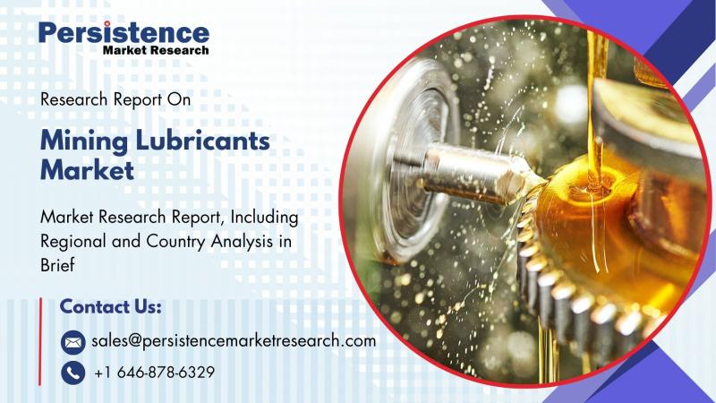 Mining Lubricants Market to Reach US$ 7.5 Billion by 2032: Growth Driven by Rising Equipment Efficiency and Sustainability Demand
