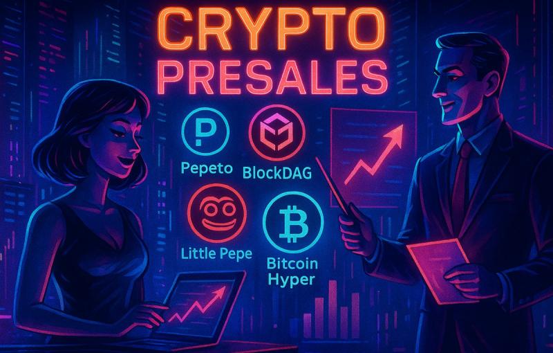 Best Crypto Presale 2025: Bitcoin Hyper, Pepeto, BlockDAG & Little Pepe
