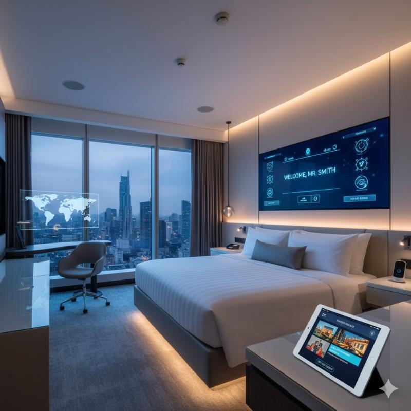 Smart Hotel Rooms Market is Booming Worldwide | Schneider Electric, Crestron, Assa Abloy, Bosch