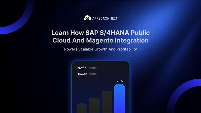 Boost operations with SAP S/4HANA + Magento: 30% faster order-to-cash, 20% cost reduction, and scalable growth.