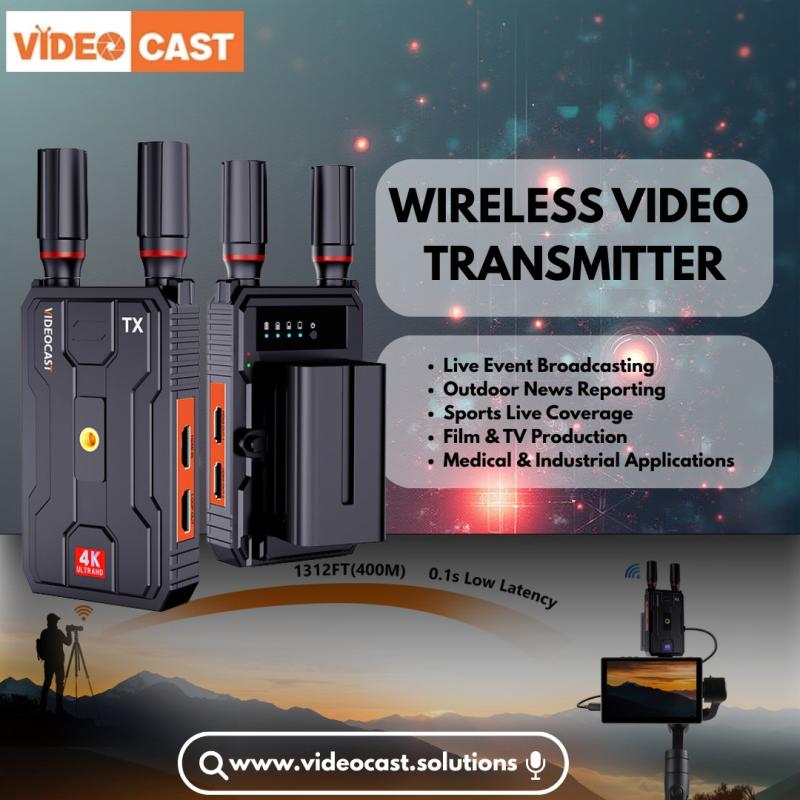 Wireless Video Transmitters Transform Live Production,