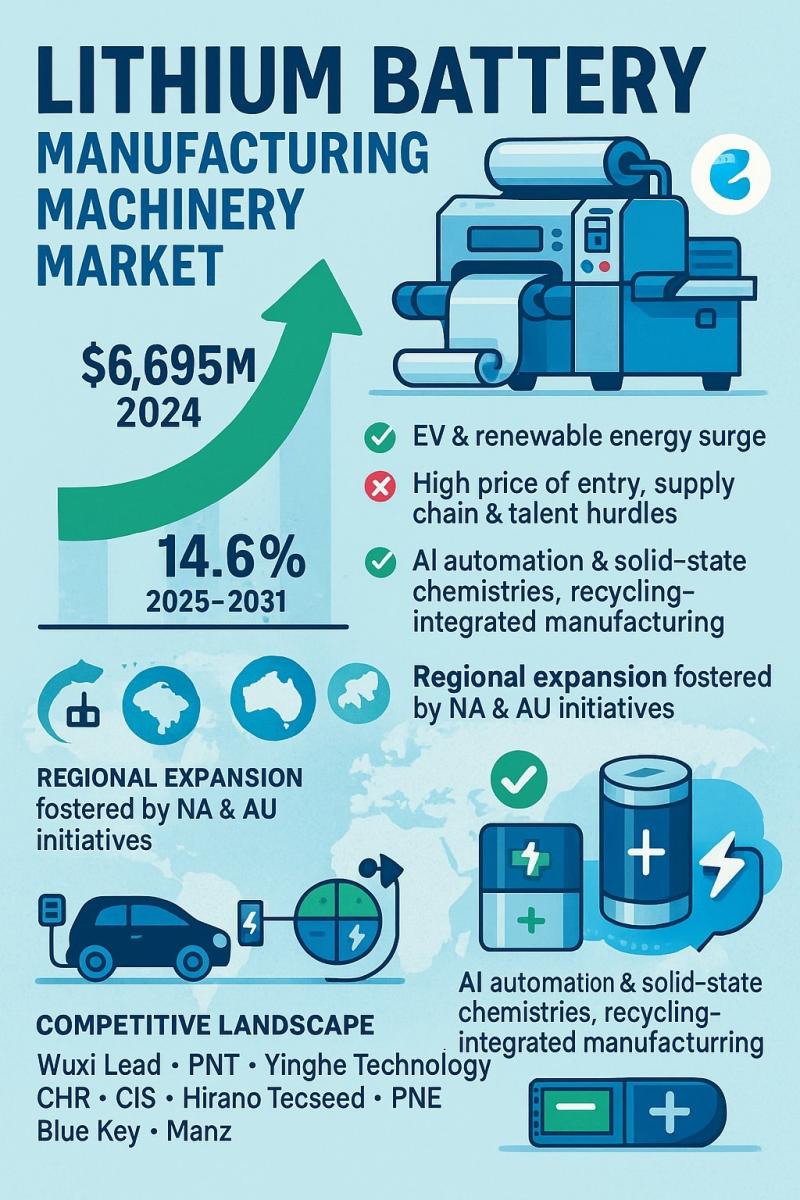 Lithium Battery Manufacturing Machinery Market