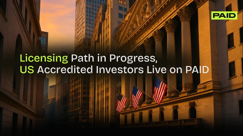 PAID Enters U.S. Licensing Discovery Amid Regulatory Shift