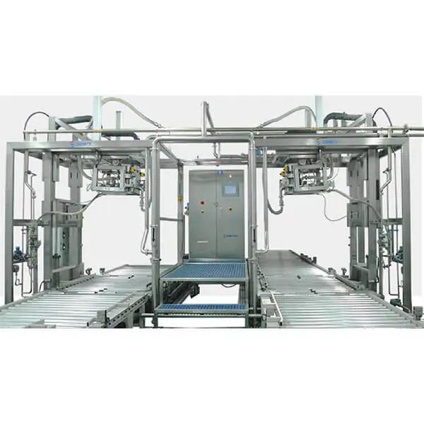 FDA Standard Double Heads Bag In Box Aseptic Filling Machine: