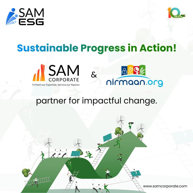 SAM Corporate Partners with Nirmaan Org to Drive Sustainable Progress in India