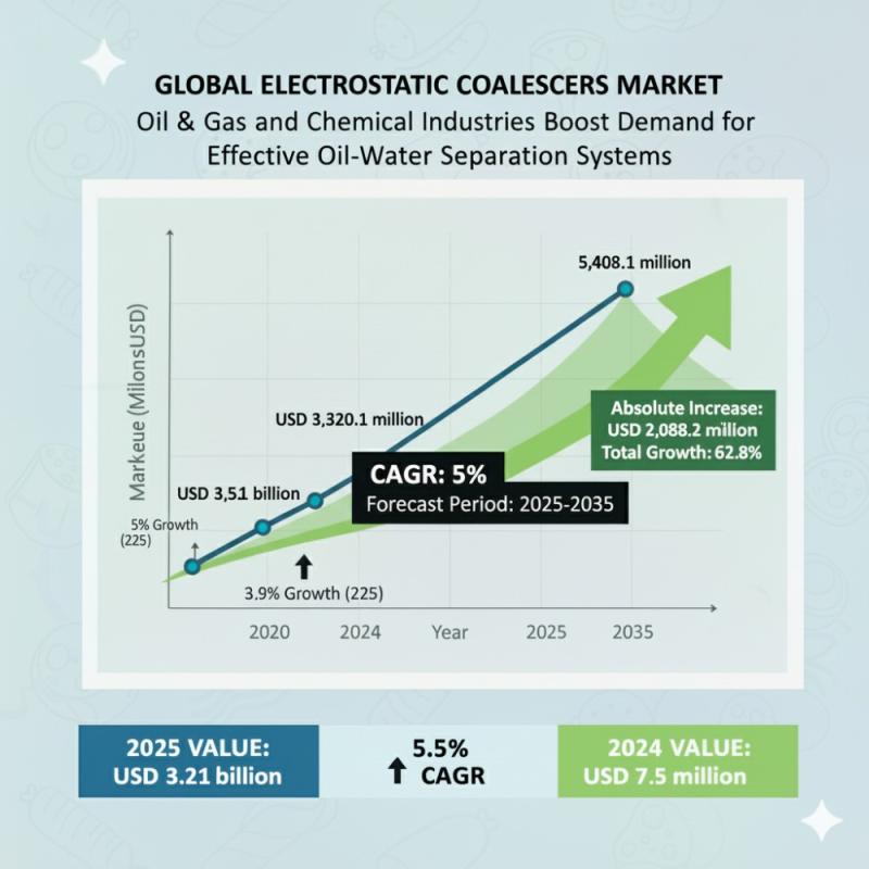Electrostatic Coalescers Market to Hit USD 5.4 Billion by 2035 -