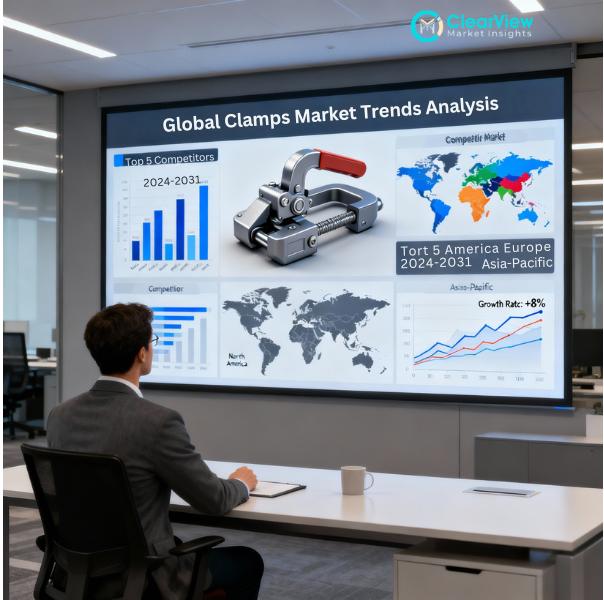 Global Clamps Market to Reach USD 7.4 Billion by 2031, Driven