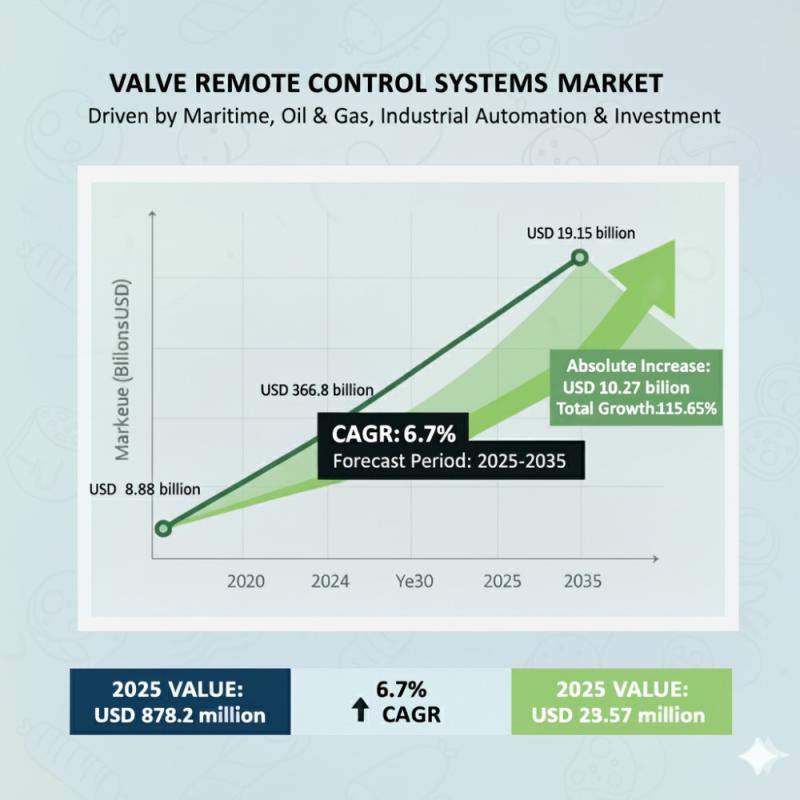 Valve Remote Control Systems Market to Reach USD 19.15 Billion