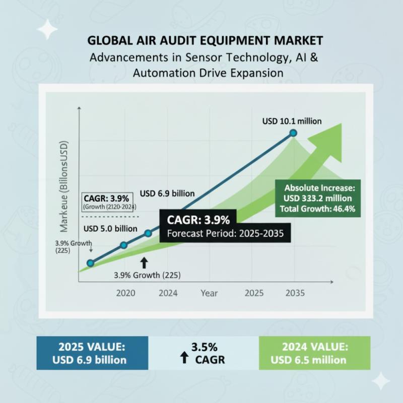 Air Audit Equipment Market to Reach USD 10.1 Billion by 2035 -