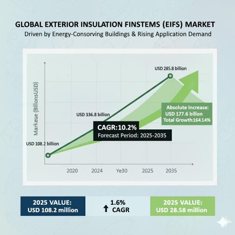 Exterior Insulation and Finish Systems Market to Reach USD 285.8