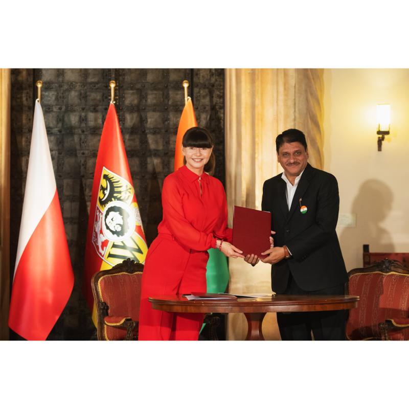 Shreekant Patil at Poland-India Chamber of Cooperation