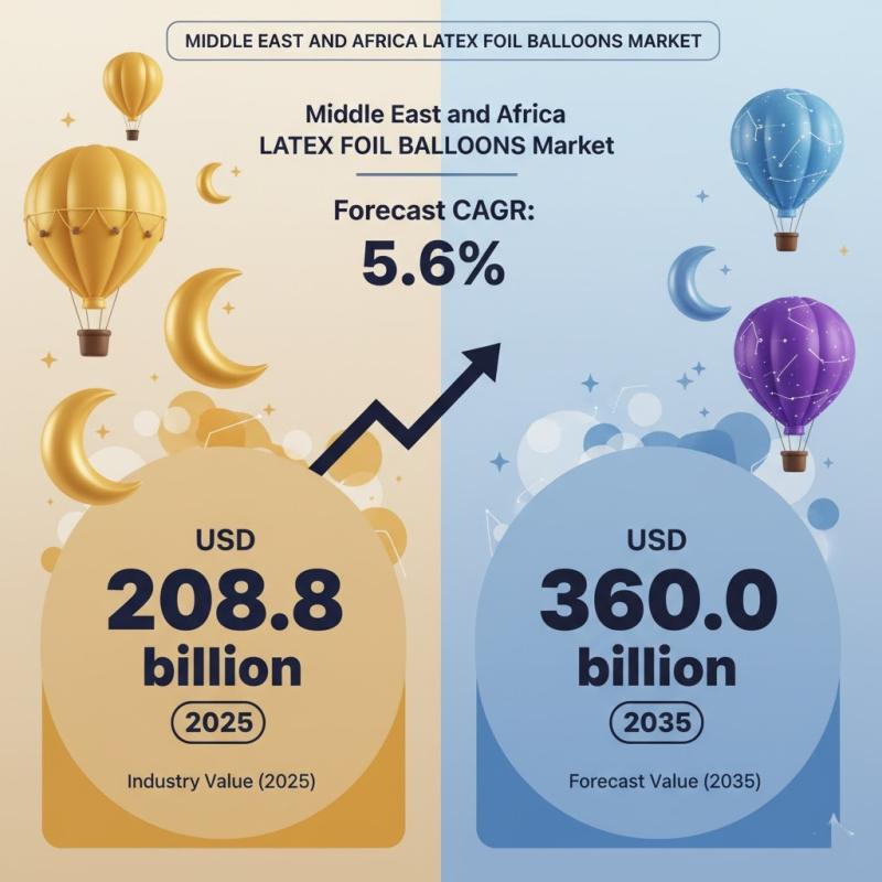 Middle East and Africa Latex Foil Balloons Market
