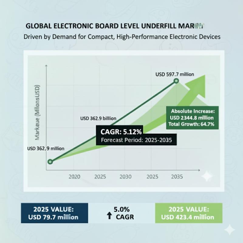 Electronic Board Underfill Market to Reach USD 597.7 Million