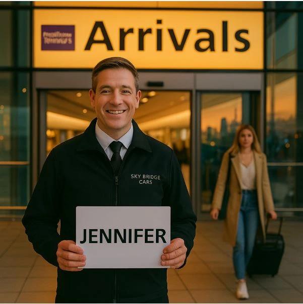 From Landing to Lounge: Sky Bridge Cars Keeps Heathrow Taxi