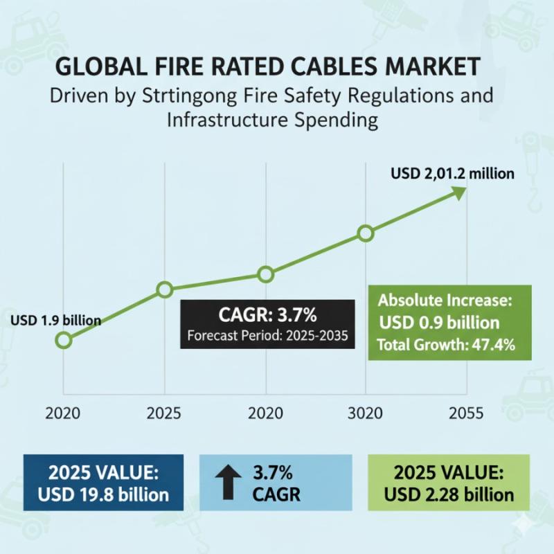 Fire Rated Cables Market to Reach USD 2.8 Billion by 2035 - Surge