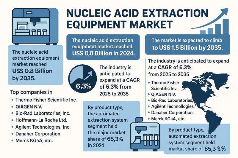 Nucleic Acid Extraction Equipment Market to Reach USD 1.5