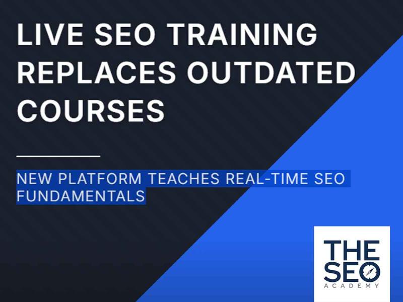 Live SEO Training Platform Launches for Entrepreneurs
