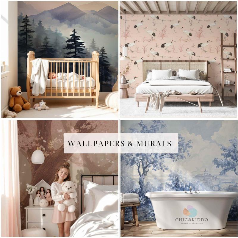 Chic&Kiddo Launches Black Friday All Month Long! Enjoy 10% Off All Wallpapers and Murals This November