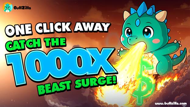 Best 100x Cryptos this Year: BullZilla ($BZIL), TRON,