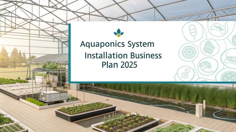 Aquaponics System Installation Business Plan 2025: Capital