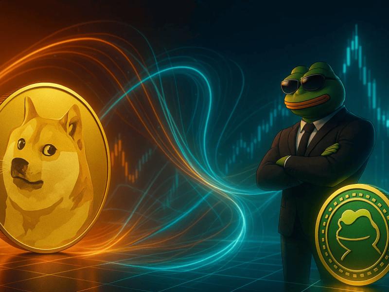 Dogecoin steady at $0.18 with ETF success, while AlphaPepe's 3,500+ holders & audits make it November's top meme coin.