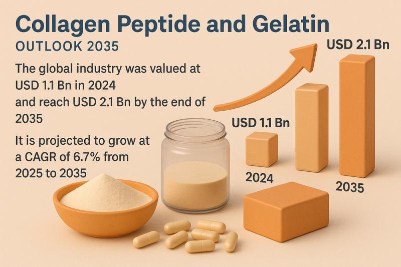 Collagen Peptide And Gelatin Market
