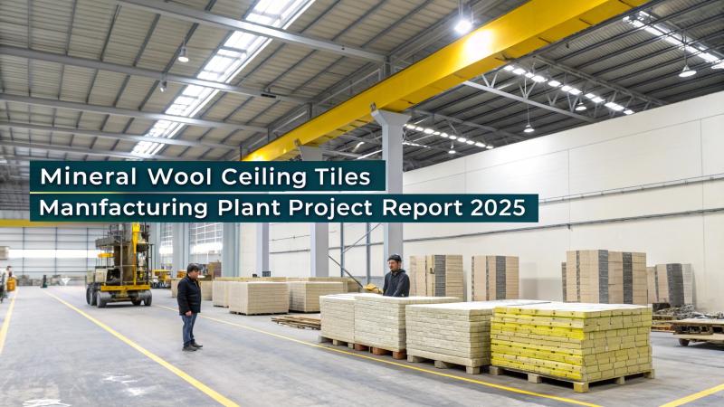 Mineral Wool Ceiling Tiles Manufacturing Plant Setup Guide: Raw