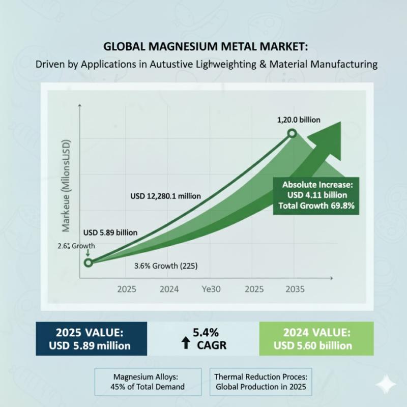 European Magnesium Metal Market Outlook 2025-2035: Key