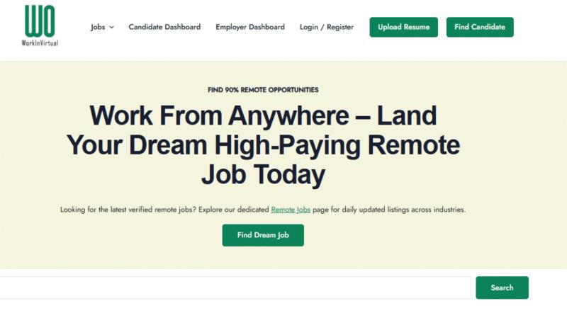 WorkinVirtual launches a U.S.-focused job board to
