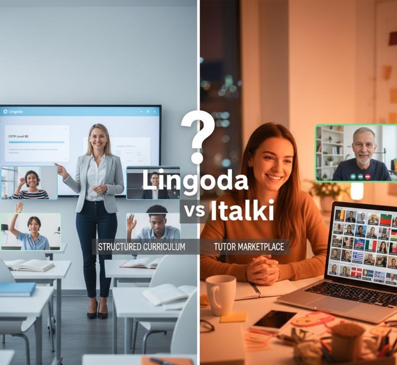 Lingoda vs Italki