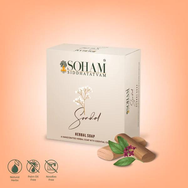 Sandal Herbal Handmade Soap