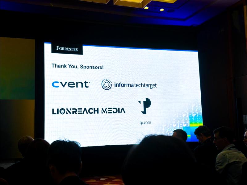 Lion Reach Media Brewed More Than Coffee at Forrester B2B Summit