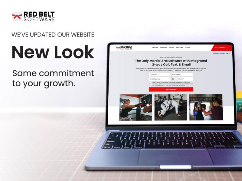 Red Belt Software helps martial arts schools grow.