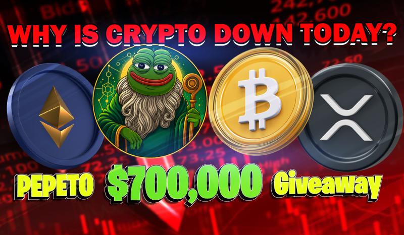Why Crypto Is Down? And Why Investors Choose Pepeto As The Best