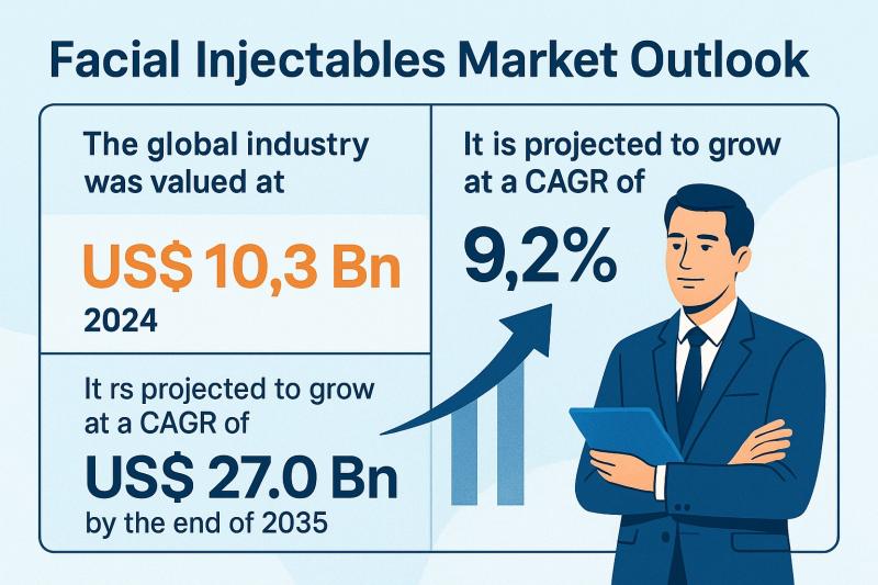 Global Facial Injectables Market to Reach USD 27.0 Billion