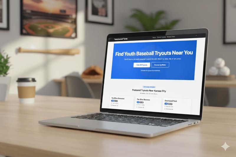 National Youth Baseball Tryout Directory YouthBaseballTryouts.com Now Live
