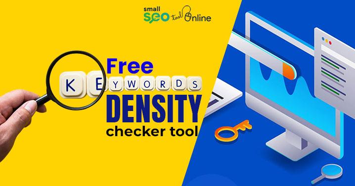 Keyword density checker small seo tools