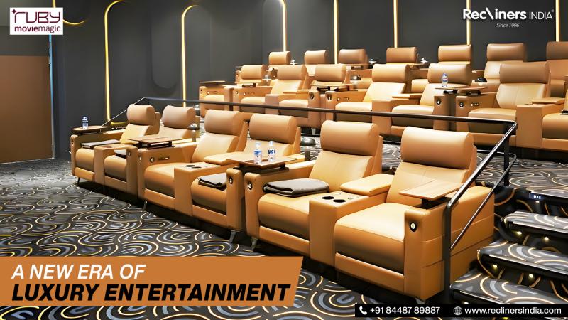 Recliners India Brings RUBY Lounge to Movie Magic Multiplex,