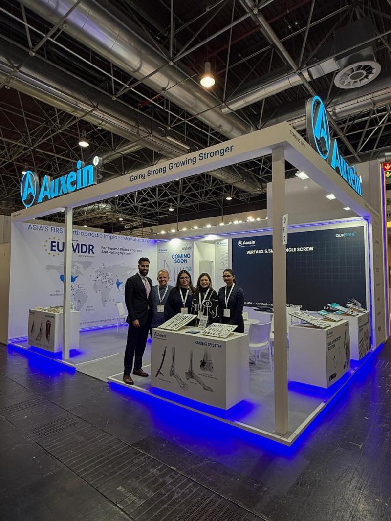 Auxein launched a range of Innovative advanced Orthopedic and Arthroscopy Product at MEDICA 2024