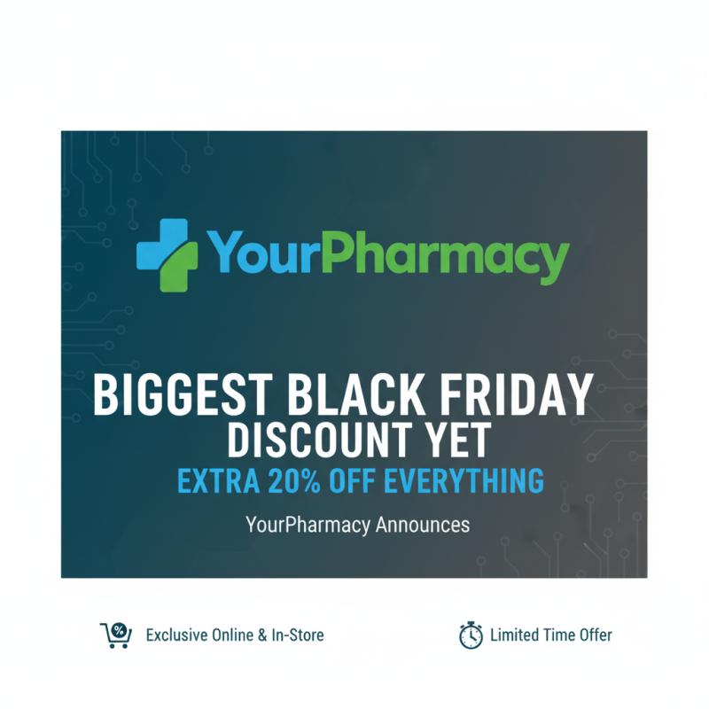 YourPharmacy Announces Biggest Black Friday Discount Yet
