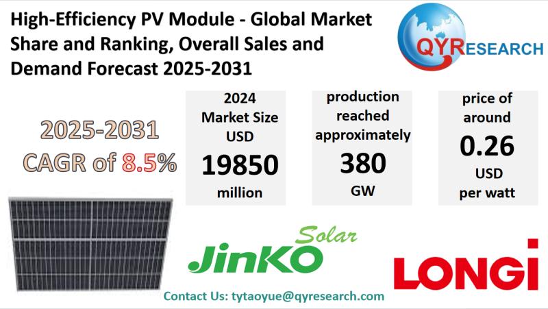 High-Efficiency PV Module Global Market Research Report