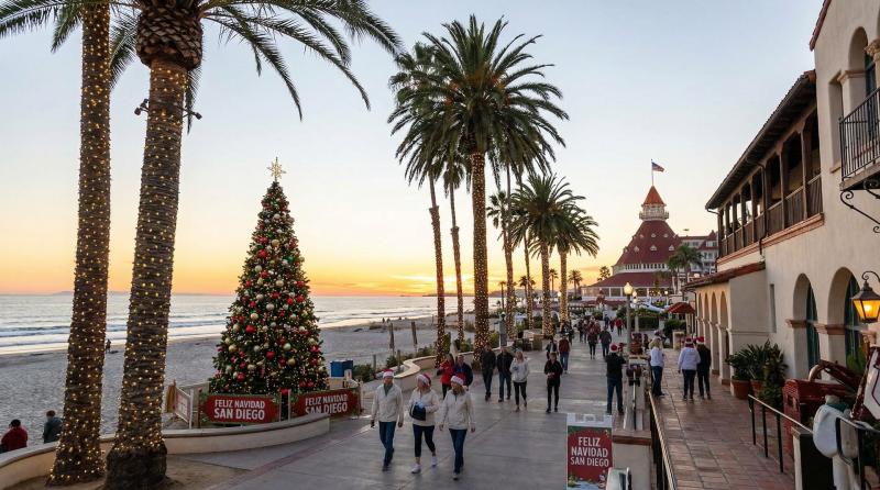San Diego Hotel Coronado Christmas