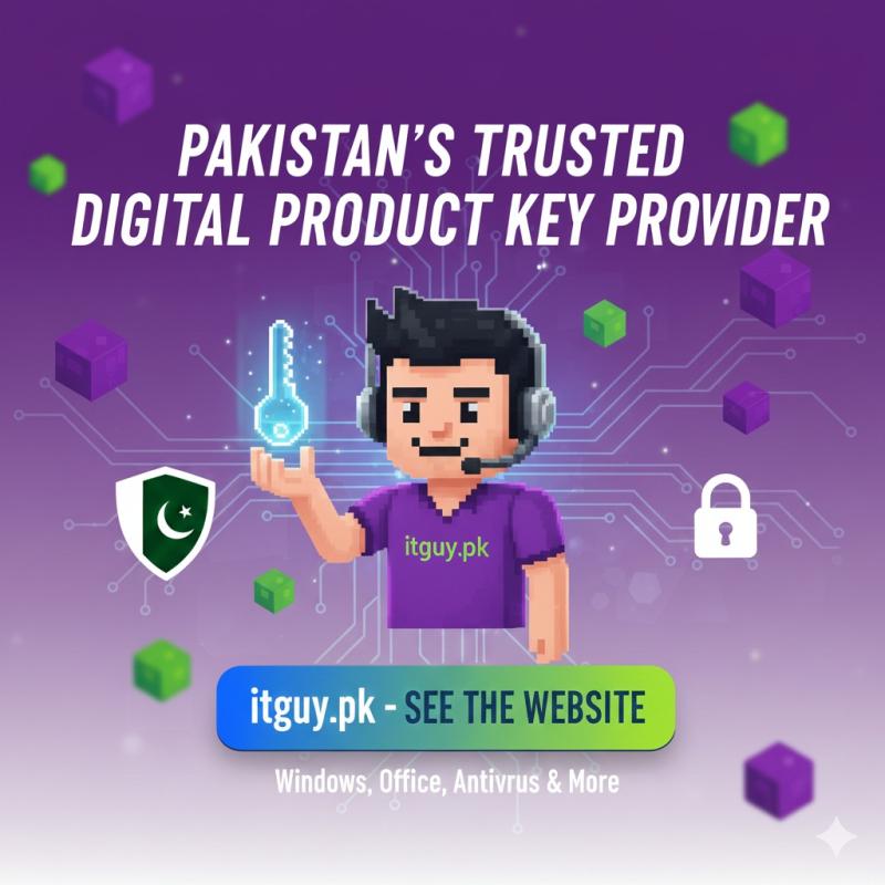 IT Guy - A secure, trusted store for genuine digital product keys in Pakistan