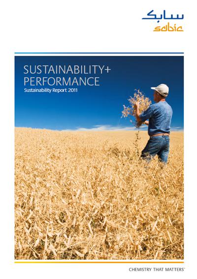 SABIC released today its first Sustainability Report, entitled “Sustainability+Performance.”