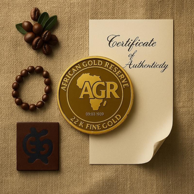 FOR IMMEDIATE RELEASE: African Gold Reserve (AGR) announces the world's first African gold-backed stablecoin.