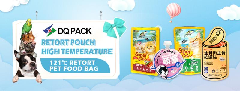 DQ PACK Offers Custom OEM Design 125°C Retort Stand Up Pouch With