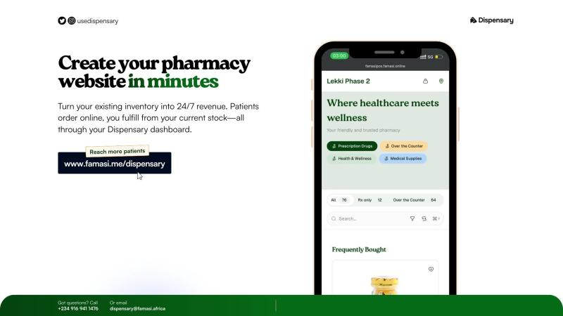 Famasi Africa Launches Storefront to Help Pharmacies Grow